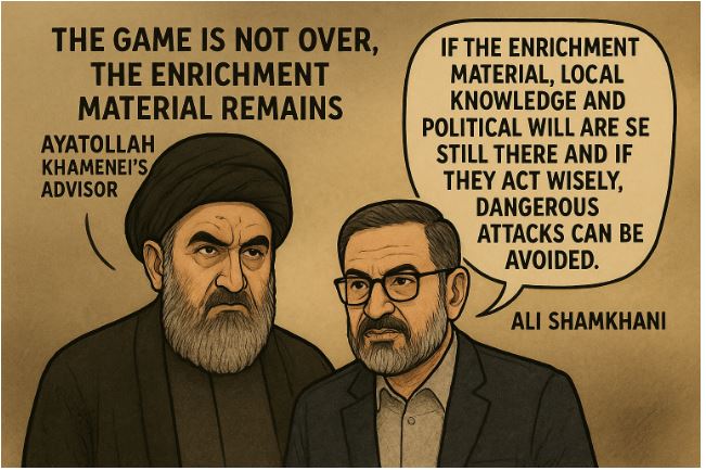 The game is not over, the enrichment material remains, Ayatollah Khamenei's advisor