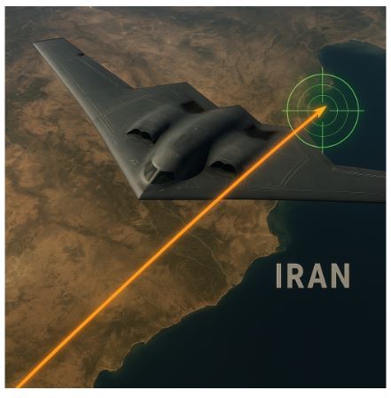US B-Bummer planes used Indian airspace to attack Iran.
