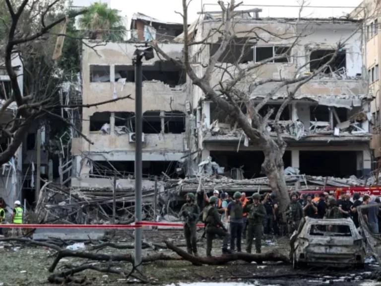 Building Destroyed in Israel