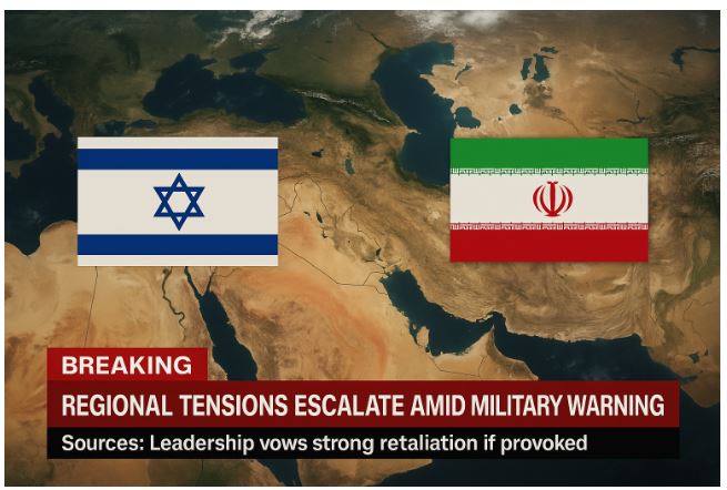 Flag of Iran and Isreal