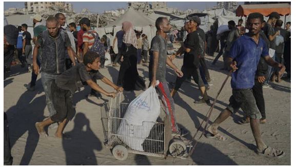 Rescue Trucks from Egypt Began to Move Towards Gaza