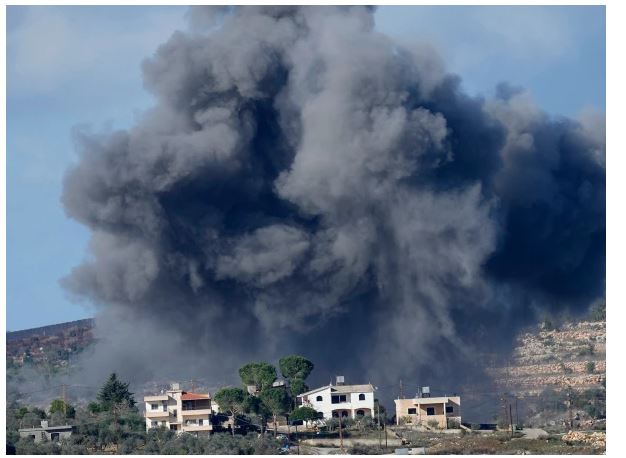 12 People Martyred in Airstrikes on Hezbollah Center in Lebanon, Israel; Video Viral