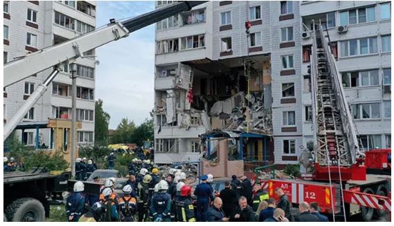 Russia: Explosion From Gas Leakage in Apartment, 6 People Killed