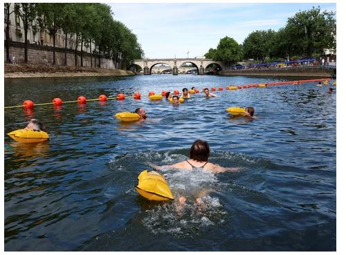 Paris Lifts 100-Year Ban: Citizens Now Allowed to Swim in River Seine After Water Cleanup