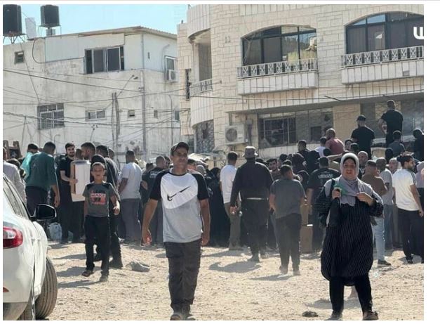 Palestinians Refuse to Move to an Israeli -Established Camp in Southern Gaza