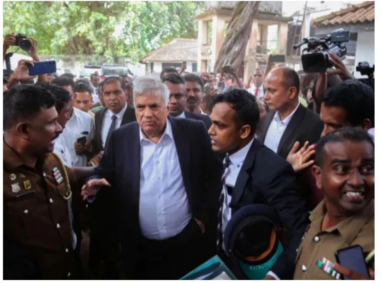 Former President Who Pulled Sri Lanka Out of Financial and Political Crisis Arrested on Corruption Charges