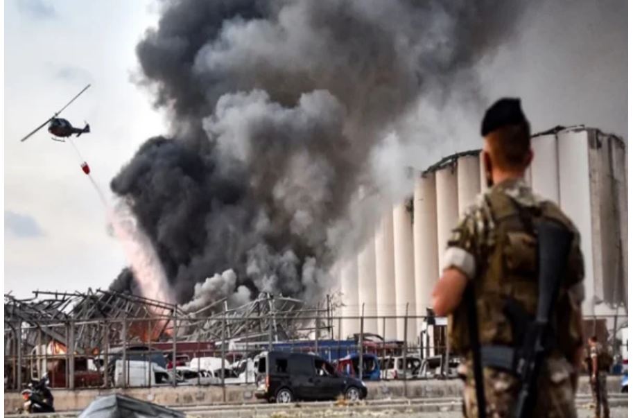 Terrible Explosion in Lebanon's Weapons Depot; 6 Soldiers Killed and Many Injured