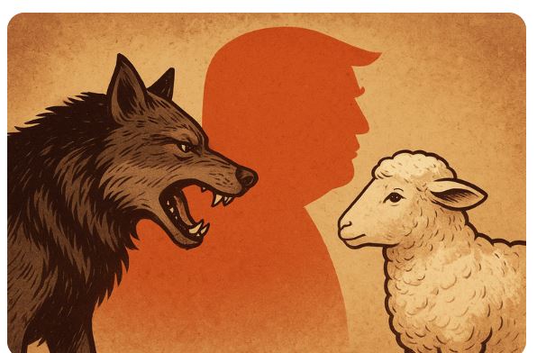 Trump’s Warning to Hamas — The Wolf and the Lamb Analogy