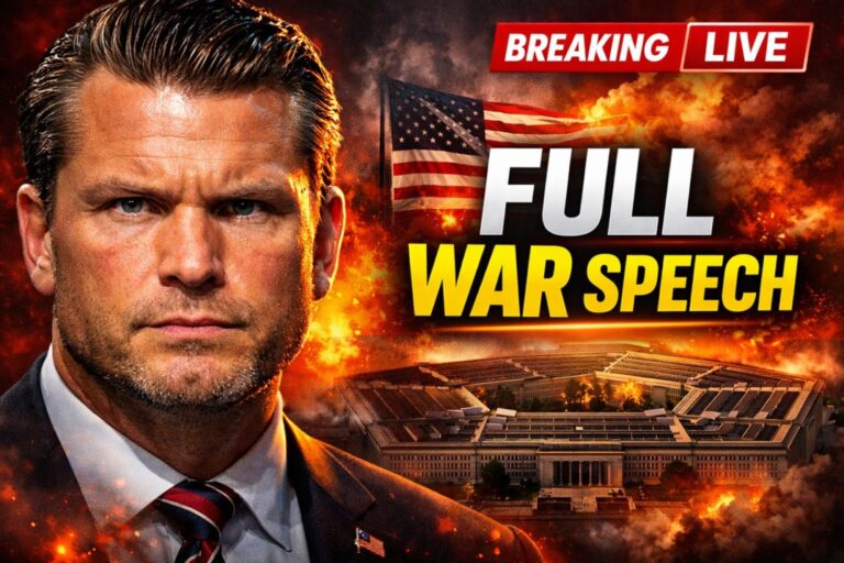 WATCH: Pete Hegseth Full Speech at War Department | No Cuts